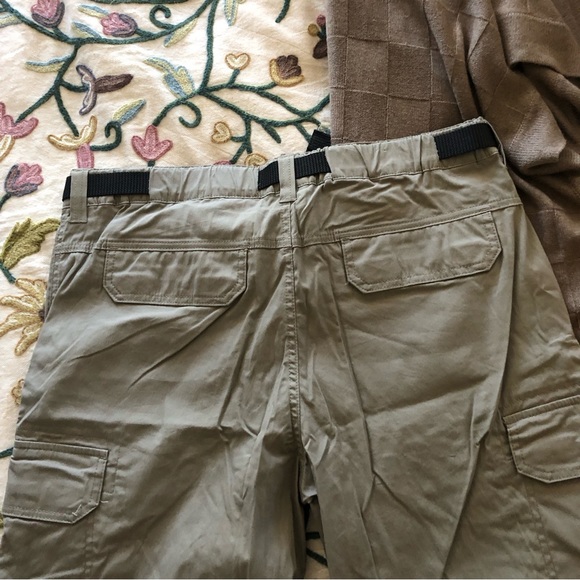 NWOT Men’s Convertible Hiking Tan Pants/shorts Lx32 - Picture 7 of 7